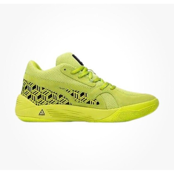 Puma TRC Blaze Court x MCM Men's Sneakers Green Acid Lime Size 11 / Eur 44.5 NEW - Picture 1 of 9